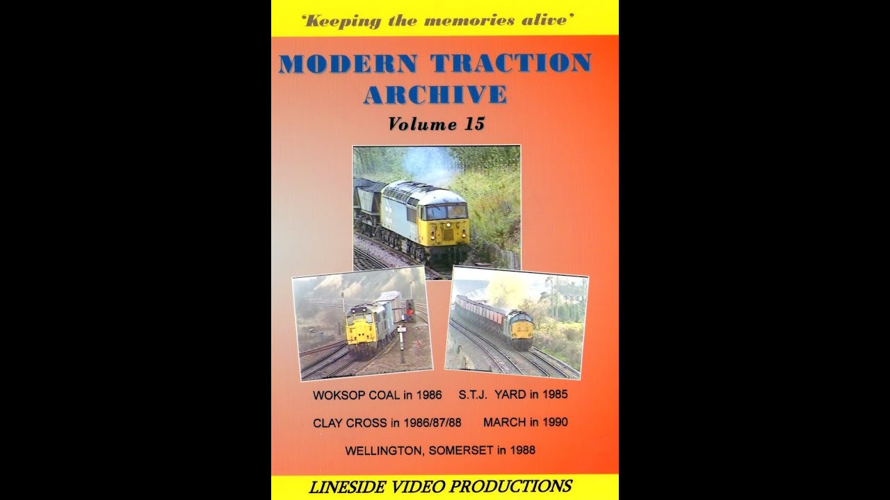 Modern Traction Archive: Vol 15 - British Rail trains. Also on DVD from www.linesidevideos.co.uk