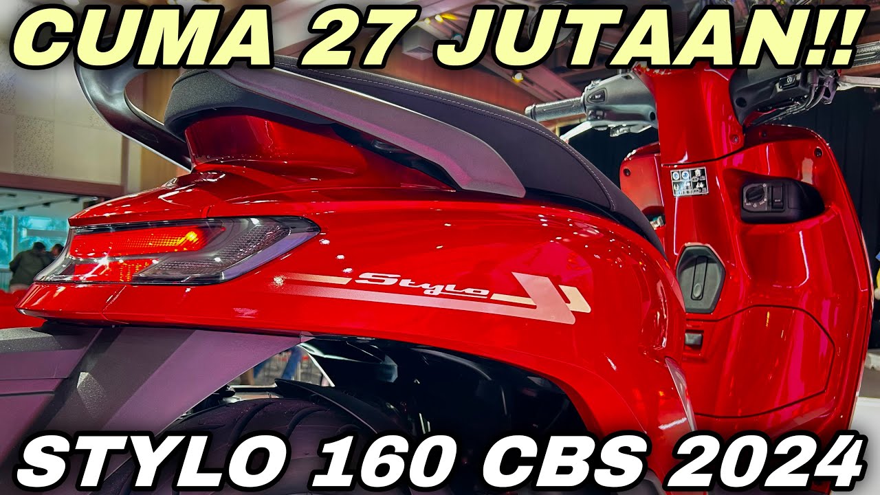 HONDA STYLO 160 CBS 2024 MERAH