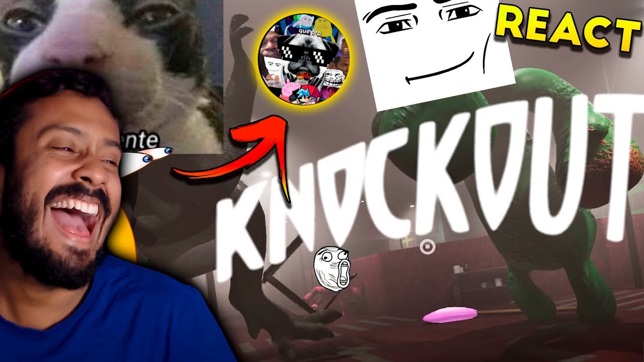 SOLUCEI DE RIR!! React @GAMERCJOFICIAL Garten Of Banban da Zueira