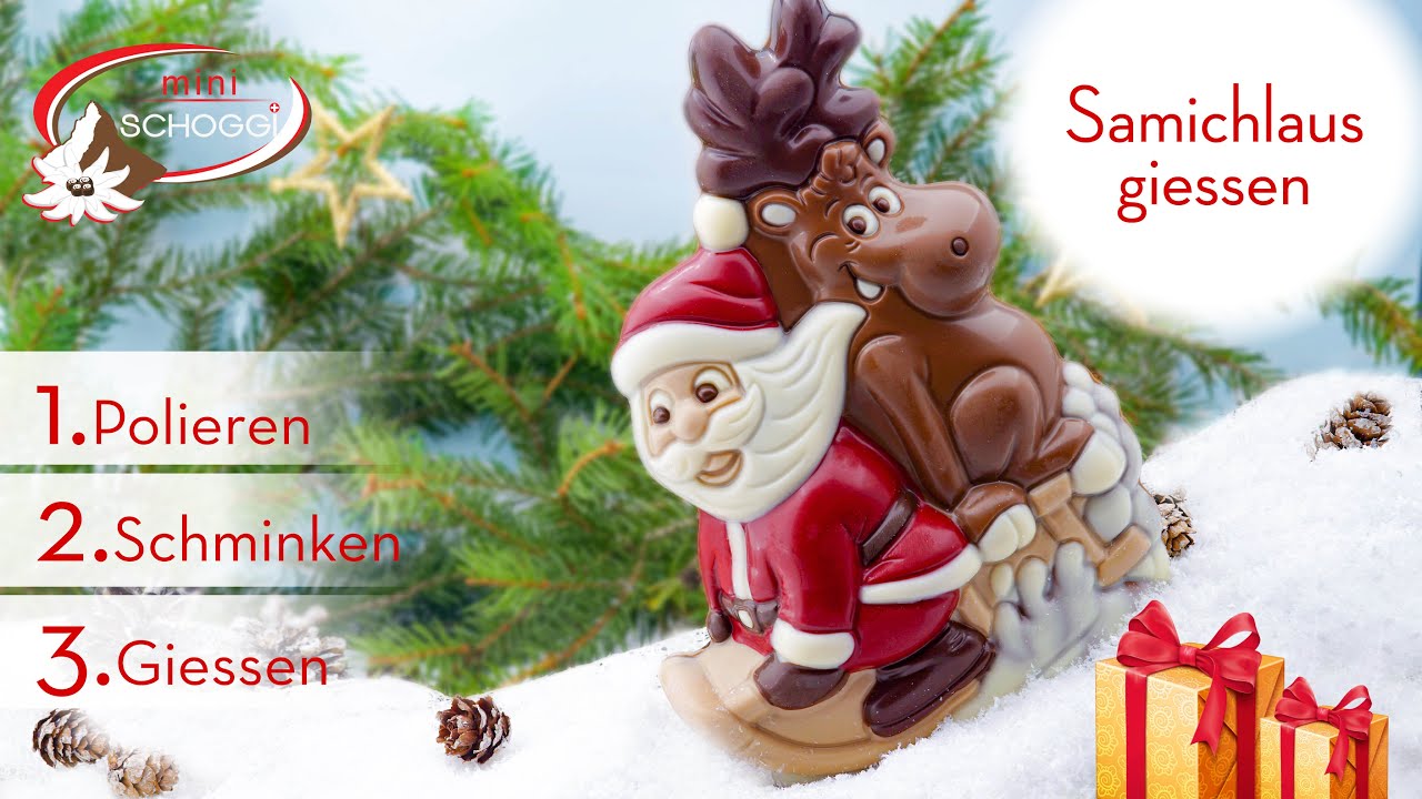 Schokoladen Samichlaus selber giessen