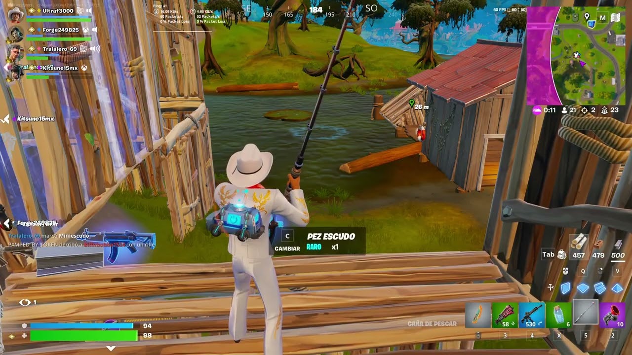 Fortnite pero soy Bruno Mars, inicio explosivo y el monterrey va perdiendo