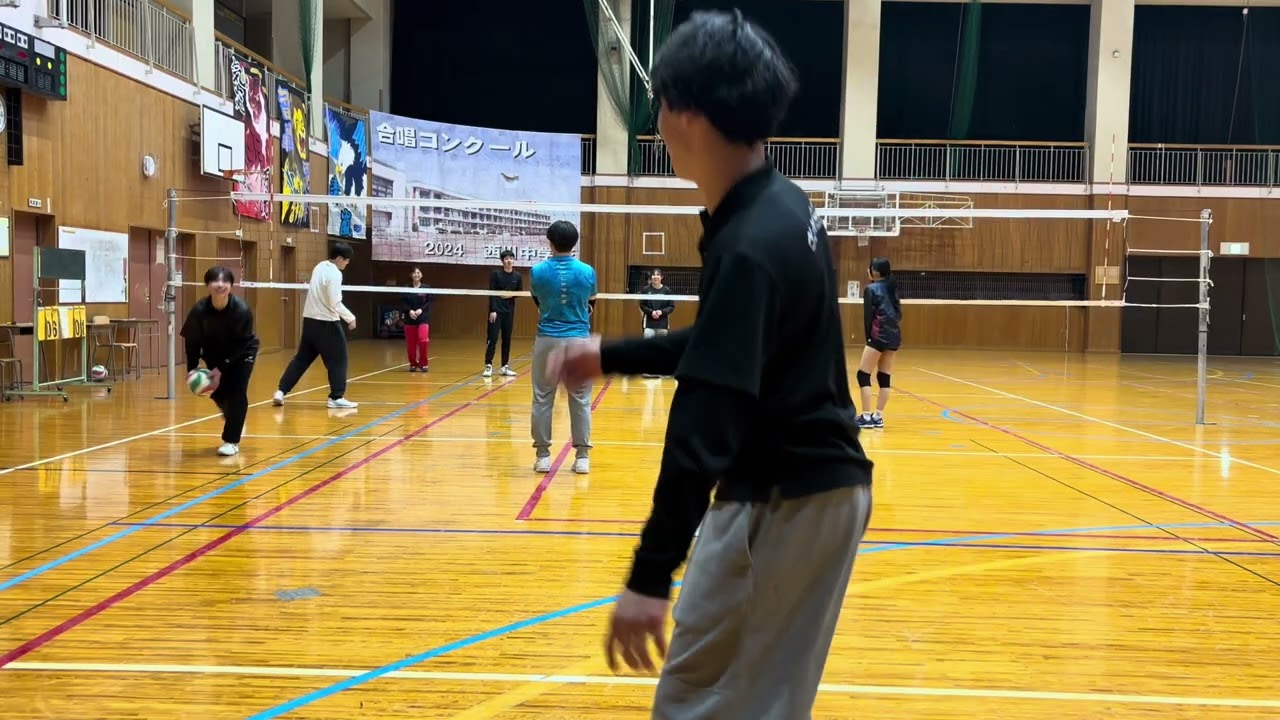 2/19  西川中③途中まで
