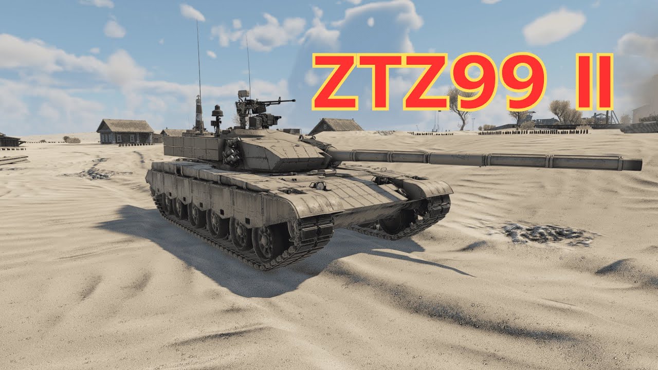 War Thunder-ZTZ99 II Gameplay