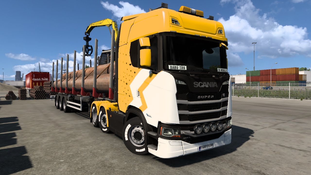 First long haul after upgrading Scania - Part 1 | Euro Truck Simulator 2 | Babu Truck World