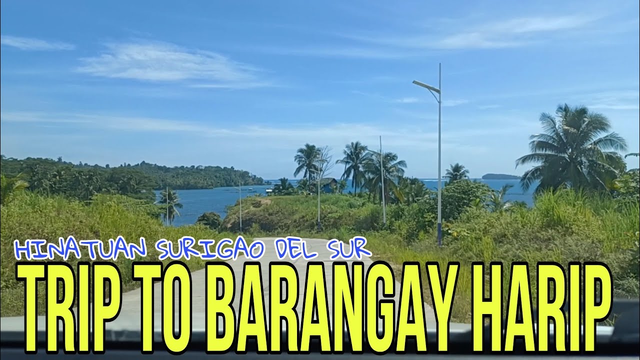 #35 MINDANAO ADVENTURE TRIP TO BRGY HARIP HINATUAN CITY #travel #adventure