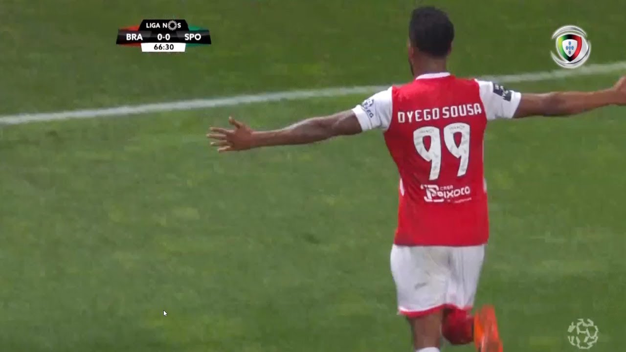 Goal | Golo Dyego Sousa: Sp. Braga (1)-0 Sporting (Liga 18/19 #5)