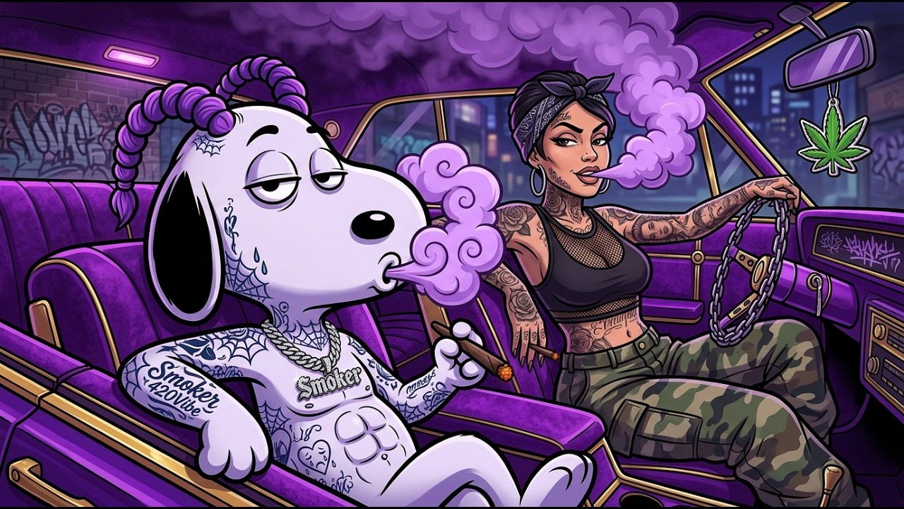 Purple Haze Chill 💜 420 Vibe | Stoner Mood • Bluesy Rap • OG Chill