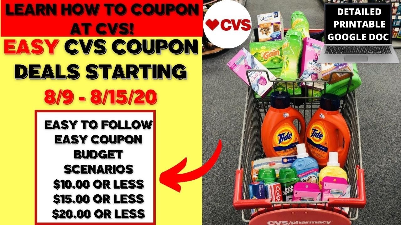 EASY NEW COUPONER CVS DEALS (8/9 - 8/15)  CVS COUPON MATCHUPS & EASY DEAL BREAKDOWNS 😍