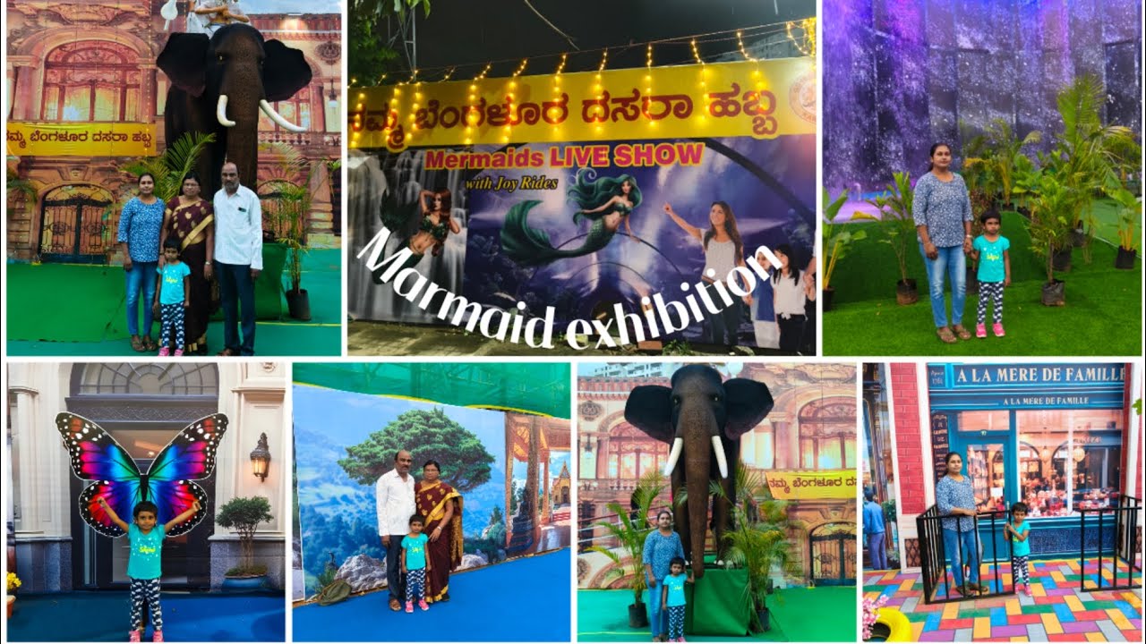 Marmaid exhibition live show in jambu savari dinne JP nagar 8th phase,daily 4pm to 9pm 