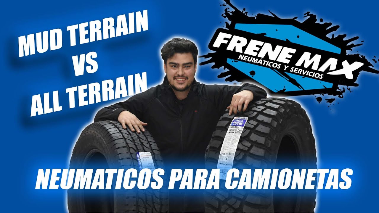 Diferencias entre neumáticos All Terrain vs Mud Terrain  para camionetas