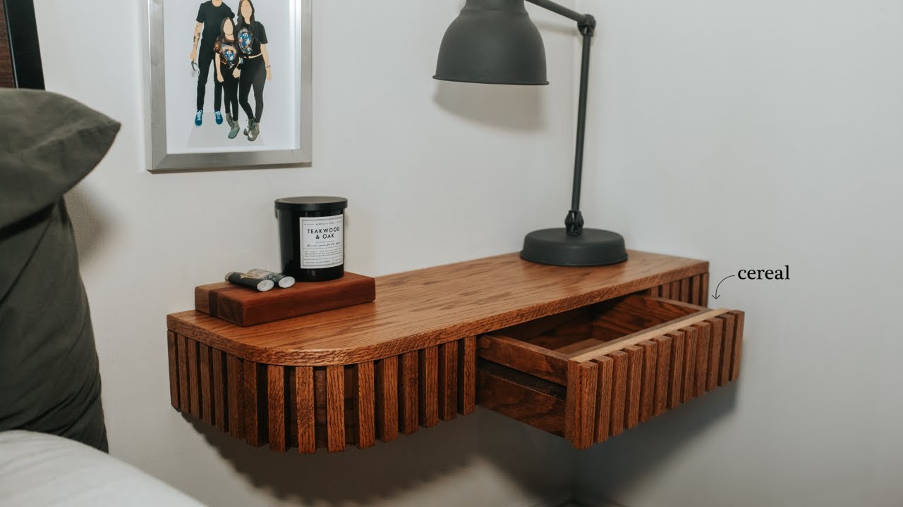 Building A Simple Floating Night Stand