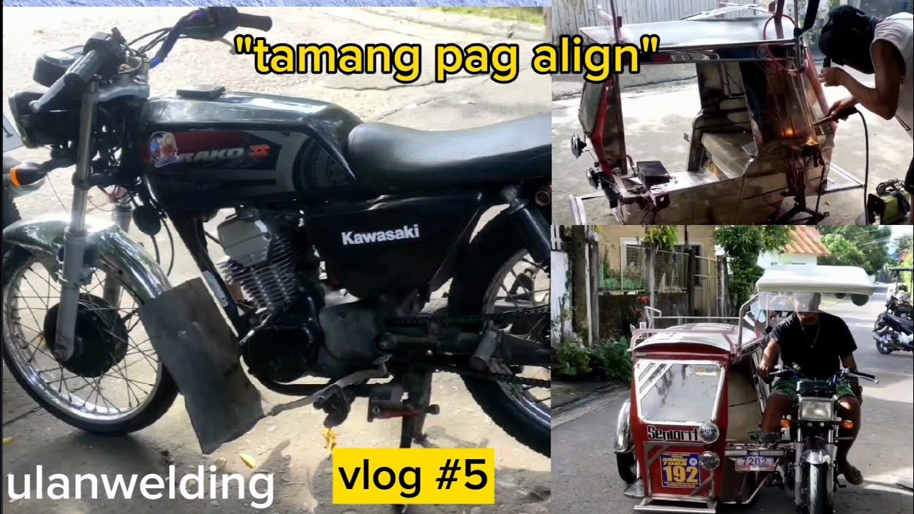 Motorcycle sidecar alignment process