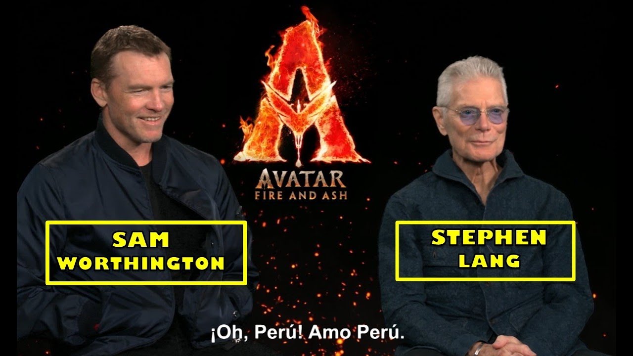 ENTREVISTA SAM WORTHINGTON Y STEPHEN LANG: AVATAR FUEGO Y CENIZAS