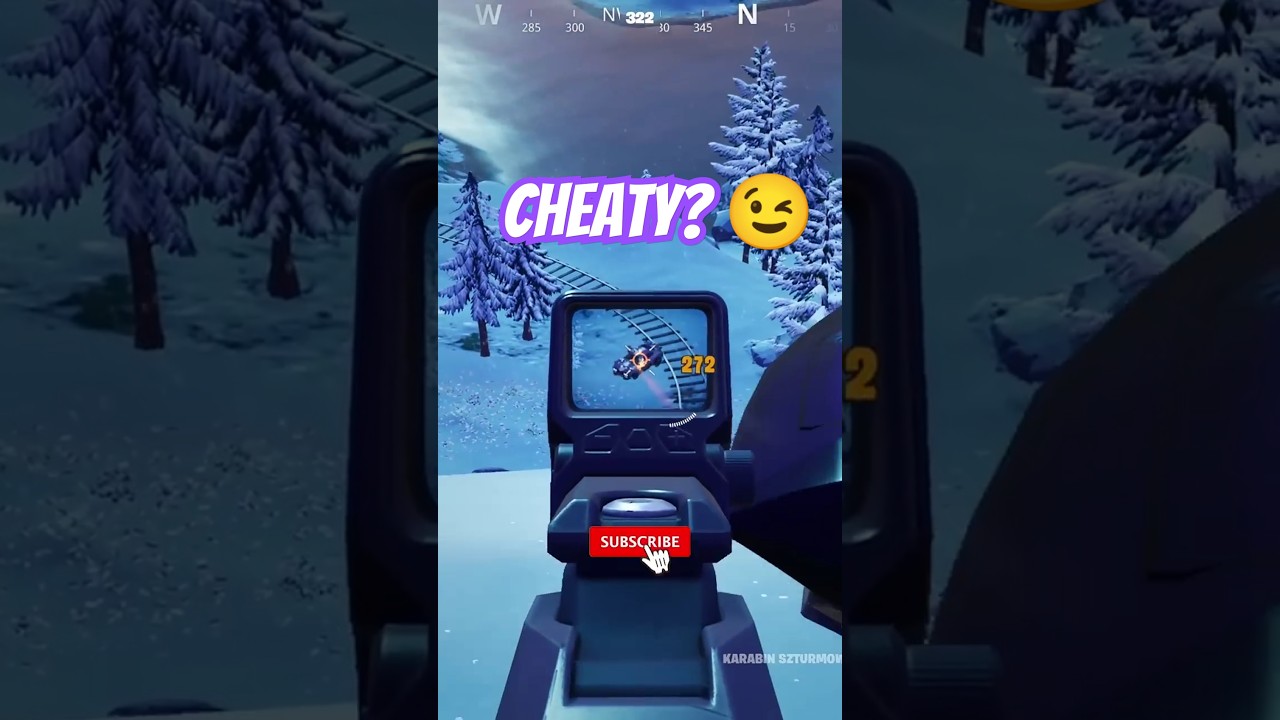 🤫🎯 Prawie jak aimbot | #fortnite #bestaction #gaming #absurd #twitch #kajdex