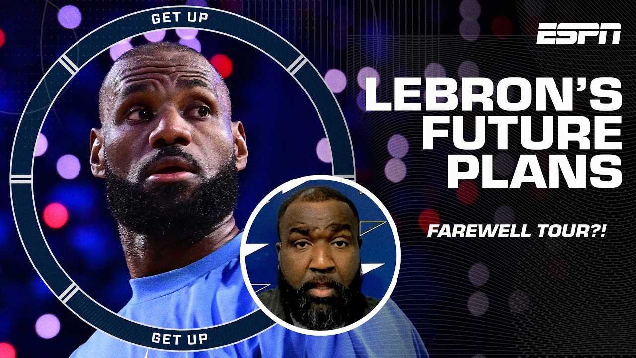 LeBron ALWAYS HAS A PLAN 👀 Kendrick Perkins' thoughts on a farewell tour | Get Up