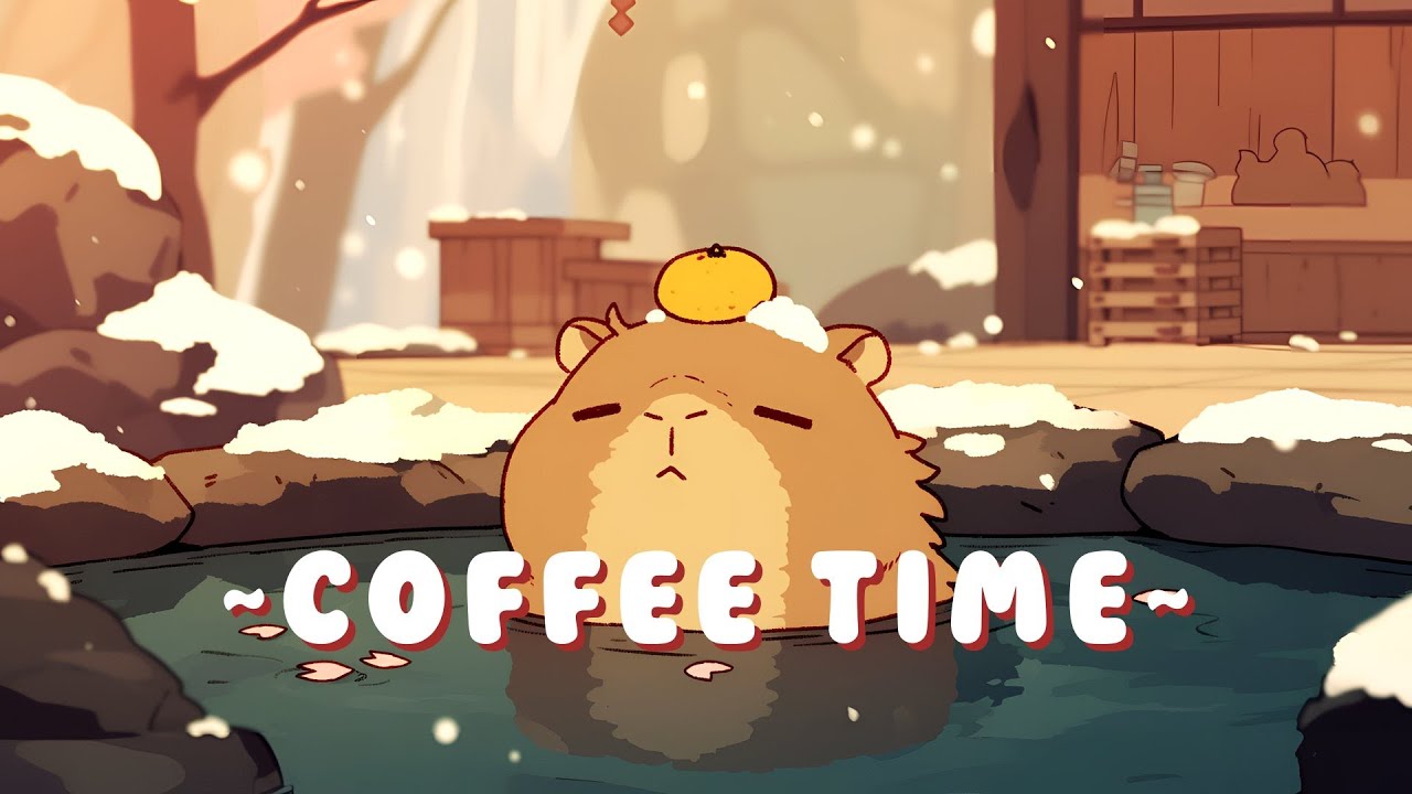 Capybara Music Channel - Chill Study Music Mix ~ Quiet Moments ~ 📚 🎵