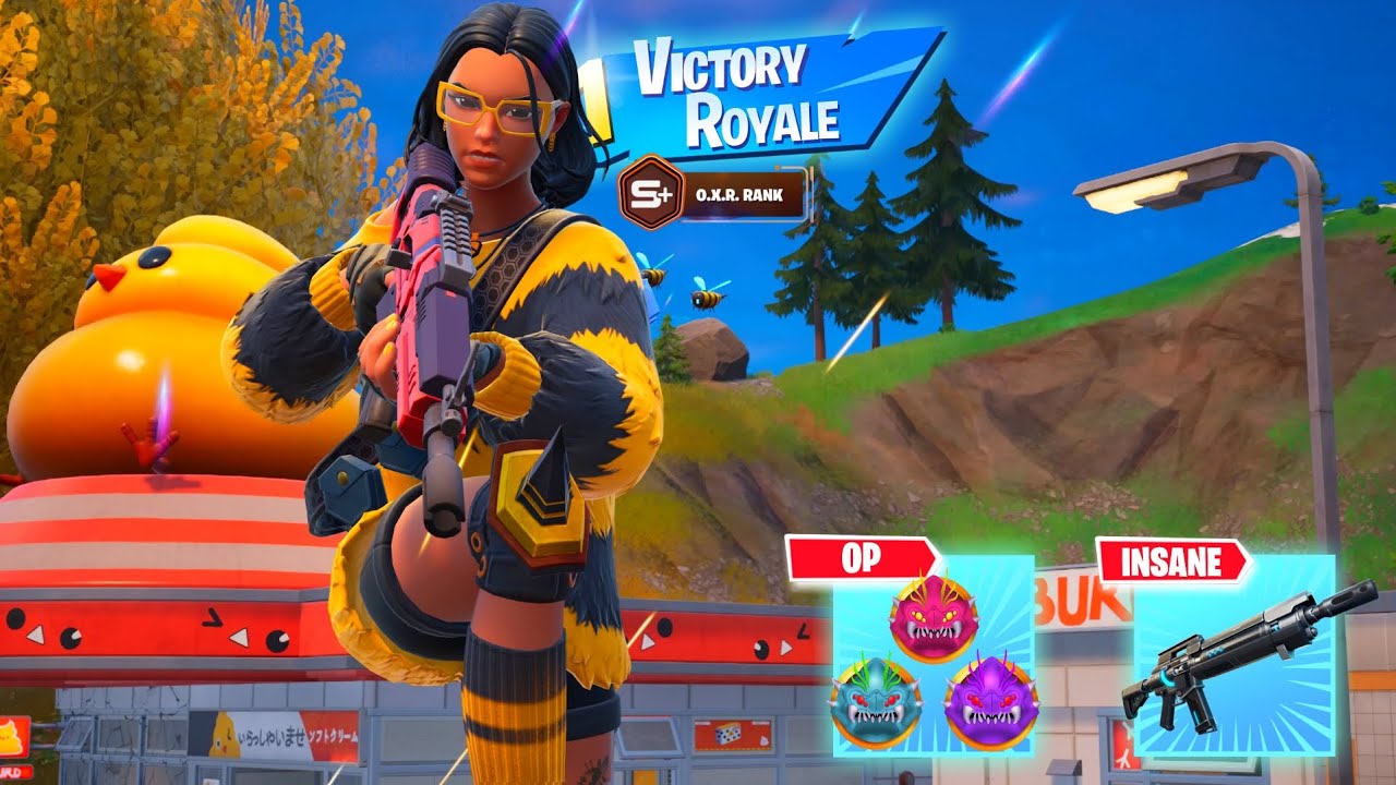 NEW Polly Skin With OP Mythic Pulse Rifle! Fortnite Season 4