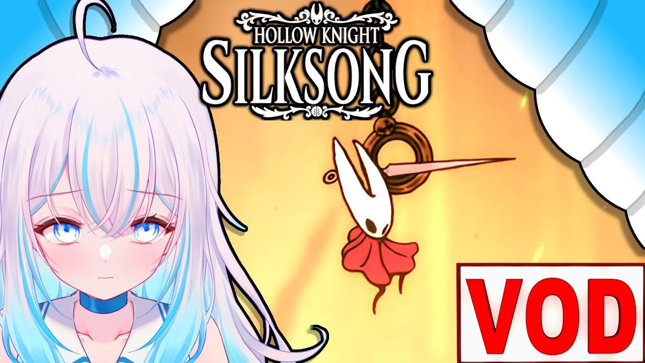 [HQ VoD] Silksong Gameplay 💀 This Is The VOD Where I Suffered... A Lot! 😂