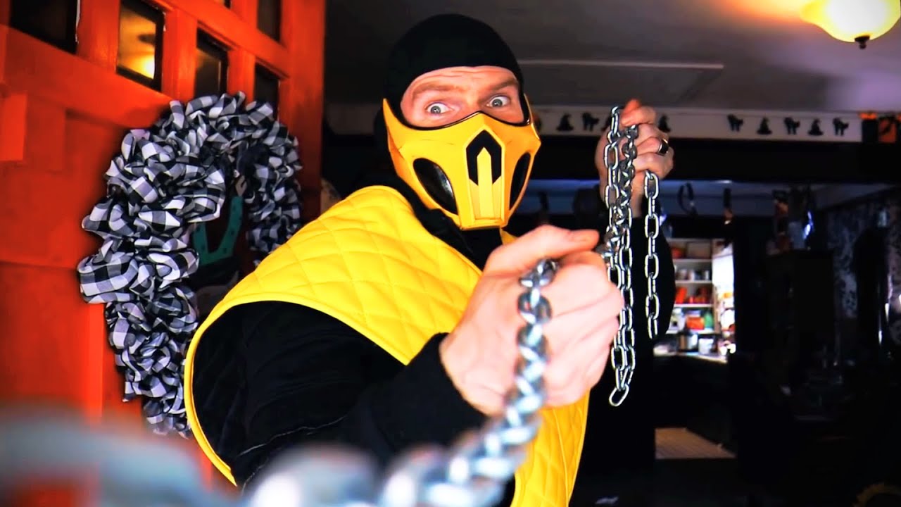 НАСТОЯЩИЙ MORTAL KOMBAT - Halloween Havoc (Специальный выпуск на Хэллоуин 2021 г.) | ПАРОДИЯ НА M...