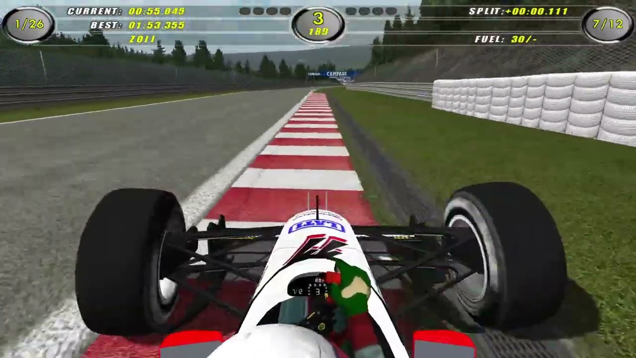 F1 Challenge '99-'02 (1994 mod) karrier #11 - Spa-Francorchamps