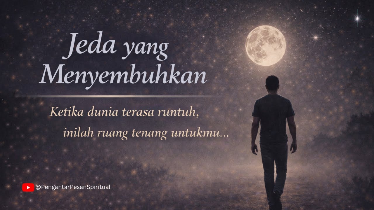 “Jeda yang Menyembuhkan” 🌹🌹