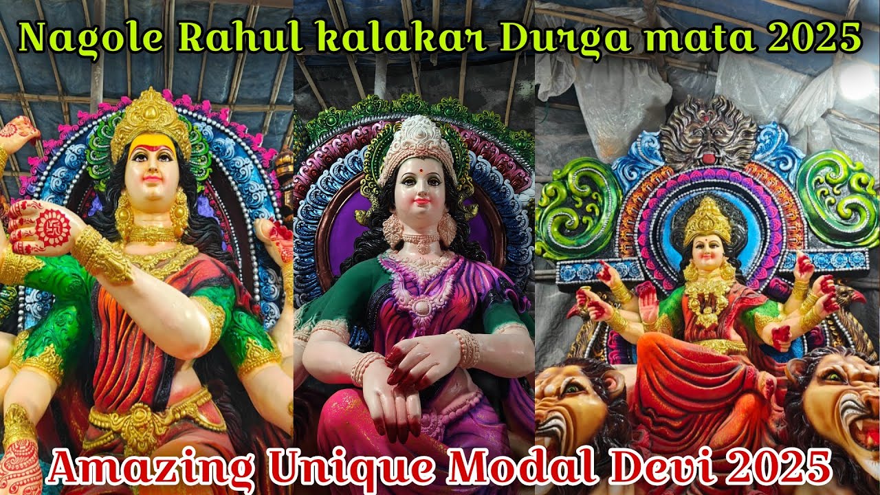 Nagole Rahul kalakar Durga Mata 2025 | #durgamata | Durga Devi Navratri 2025 | Unique Amazing devi |