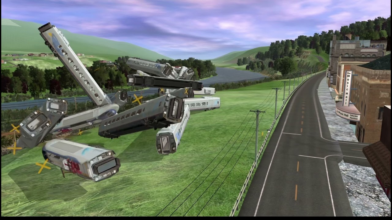 Epic Trainz Crashes 17 (1 Year of Crashes)