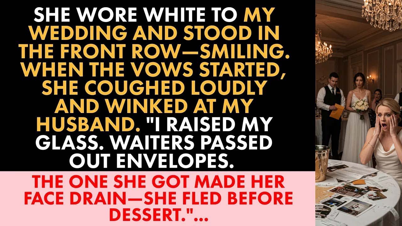 'She Showed Up in White to My Wedding—But My Secret Plan Left Her Running Before Dessert'