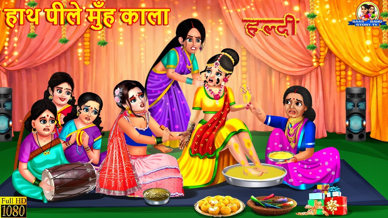 हाथ पीले मुँह काला | Saas Bahu | Hindi Kahani | Hindi Cartoon | Moral Stories |Hindi Story |Kahaniya