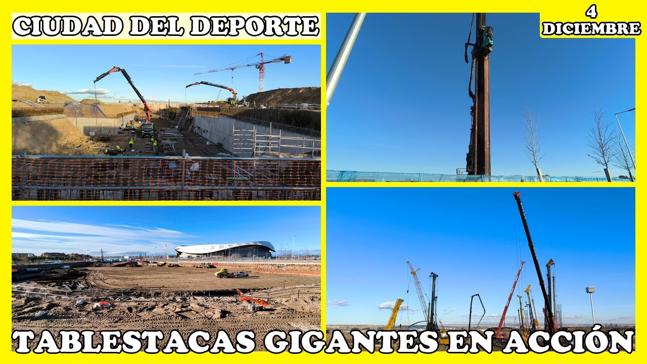 🚧 CIUDAD DEL DEPORTE: INSTALAN GRANDES TABLESTACAS MET&Aacute;LICAS CON VIBRACI&Oacute;N | 4 DICIEMBRE 2025 🚧