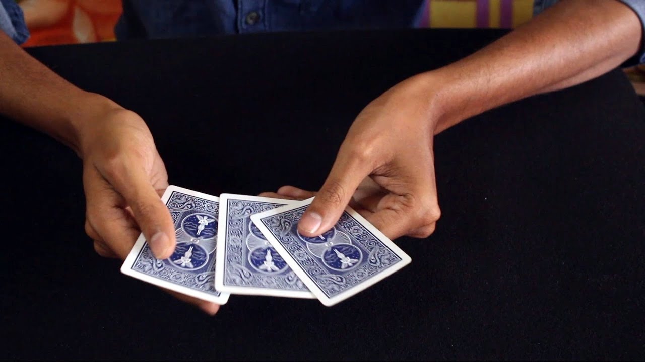 Miracle With 3 Cards | Card Magic Trick Tutorial (Telugu)