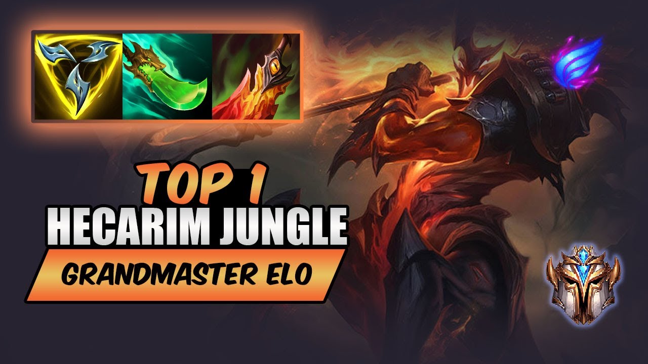 Wild Rift Hecarim TOP 1 - S13 rank game + build