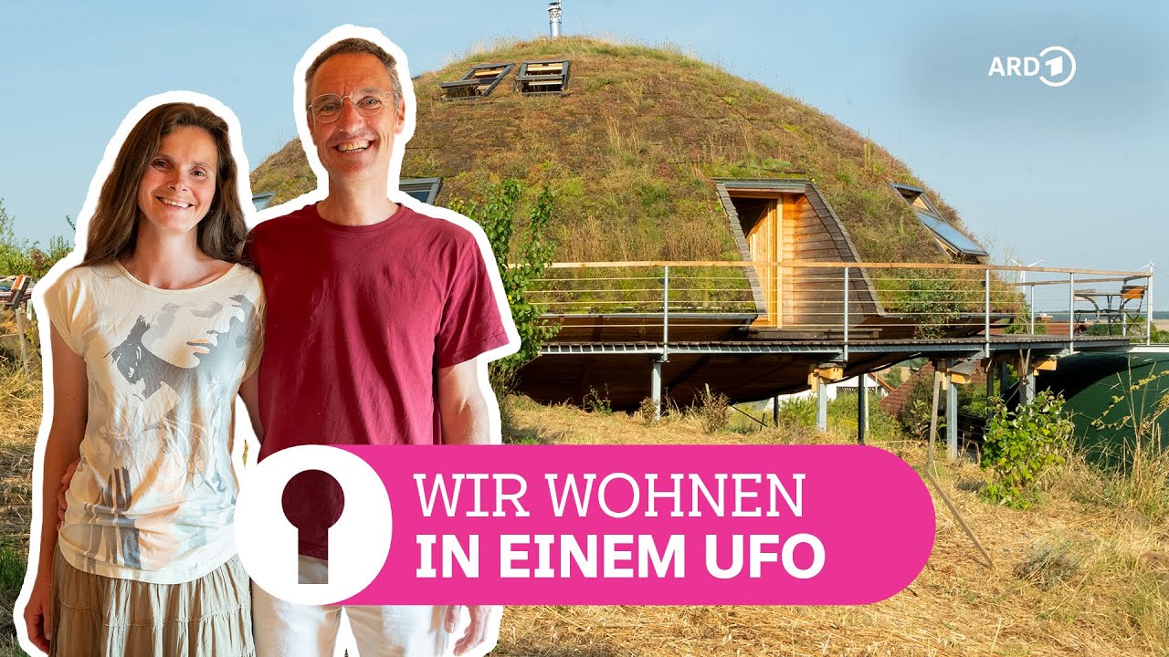 Genial und nachhaltig: drehbares Ufo-Haus aus Holz | ARD Room Tour