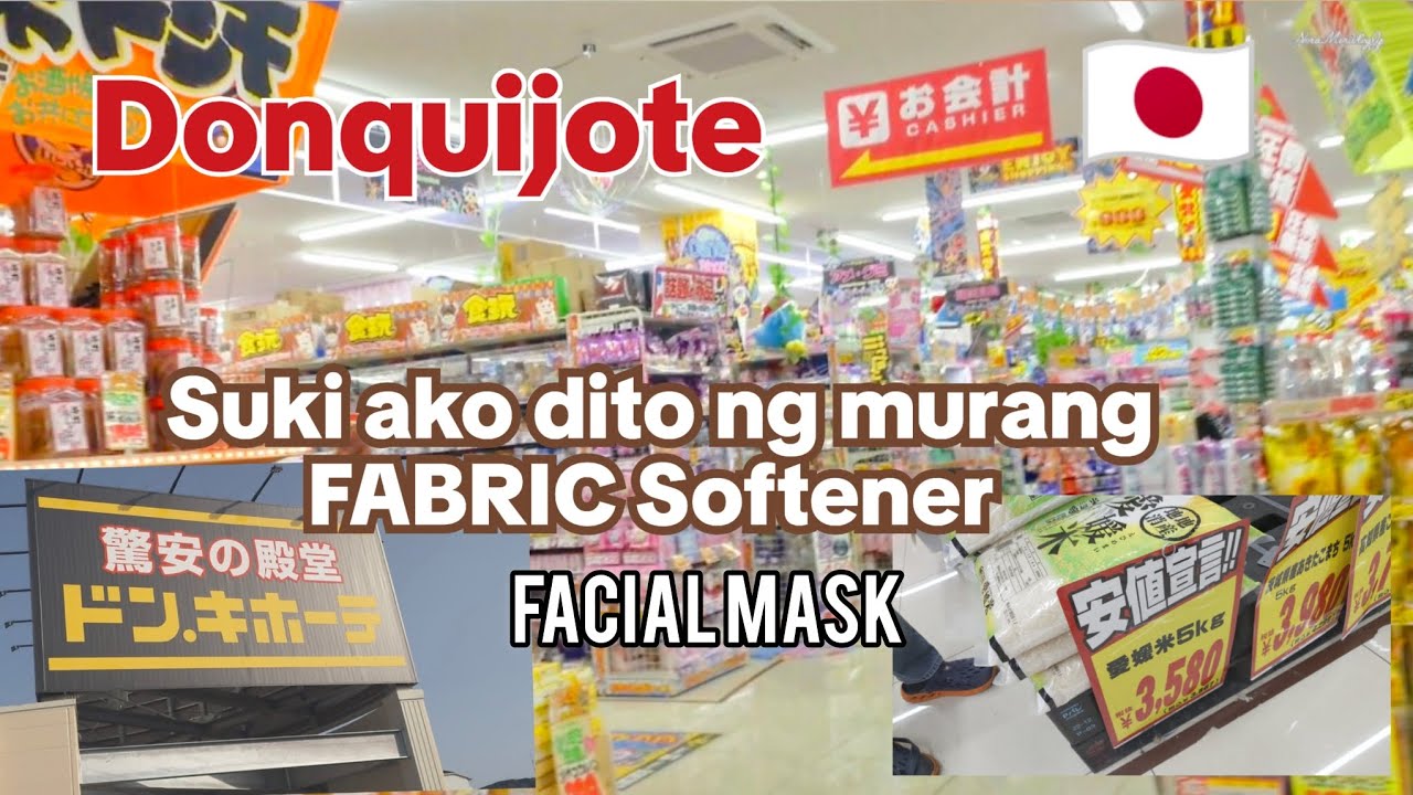 DONKI🇯🇵MURA ANG FABRIC SOFTENER/FACIAL MASK/🇵🇭FOODS at iba,pa🥰