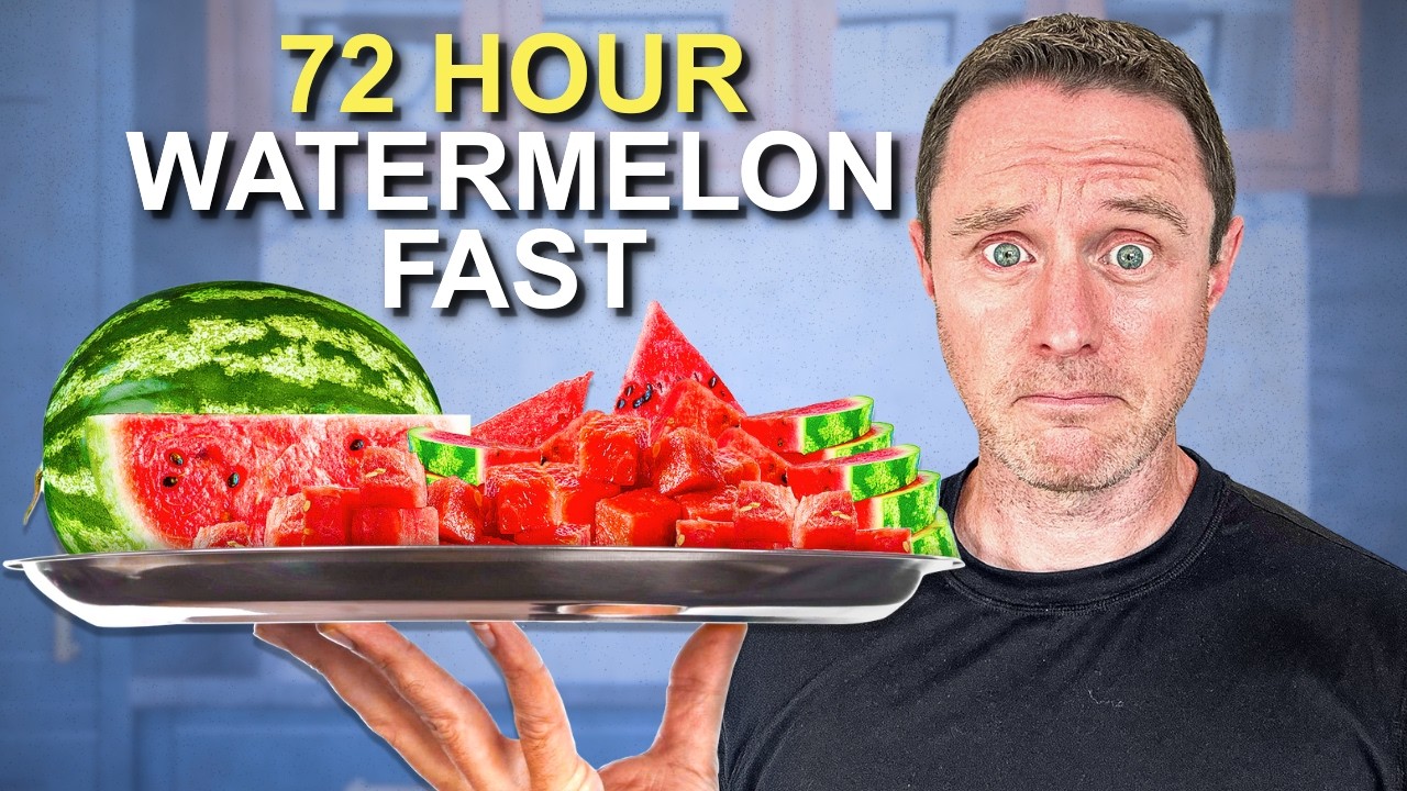 I Ate NOTHING but Watermelon for 72 Hours