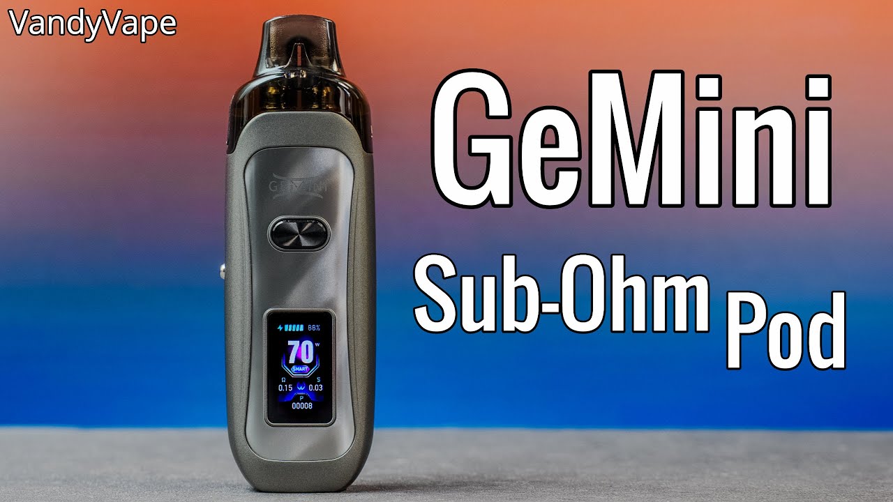 The VandyVape Gemini is a Sub-Ohm Banger