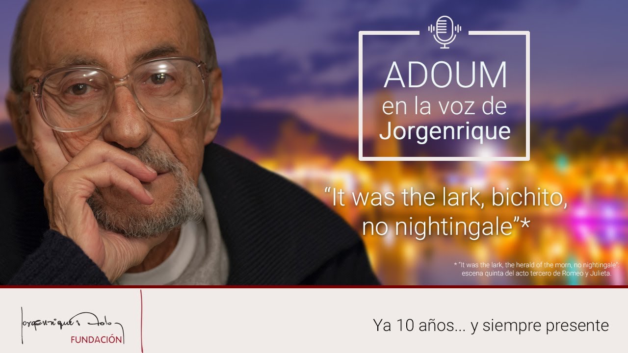 It was the lark, Bichito, no nightingale