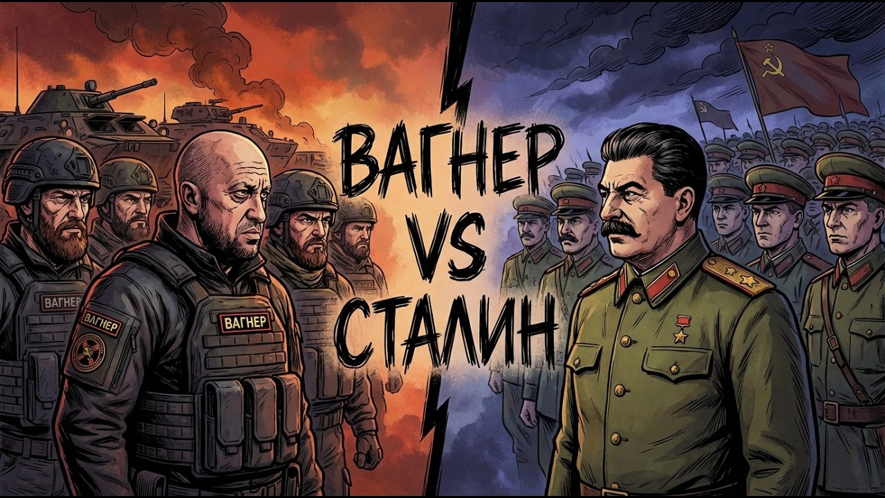 ЧТО ЕСЛИ? ЧВК Вагнер против Сталина 1941г. ШАНСОВ 0%? #ссср #история
