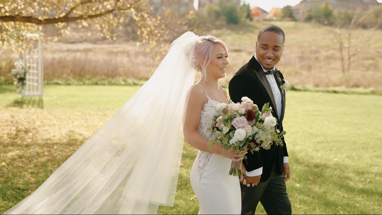 LOVE at first sight | Chateau Le Jardin Wedding | Marina + Pete