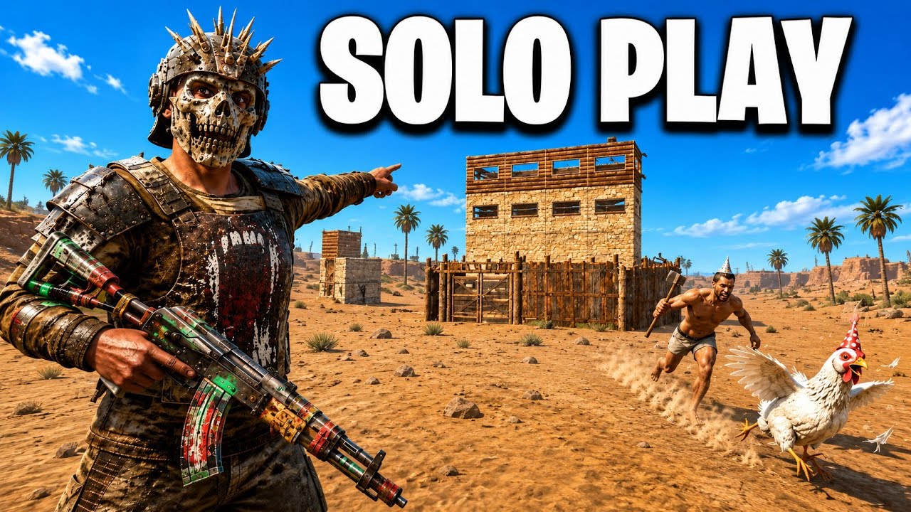 I Became The Most Hated Solo On This 10X Server&hellip; | Oxide Survival Island
