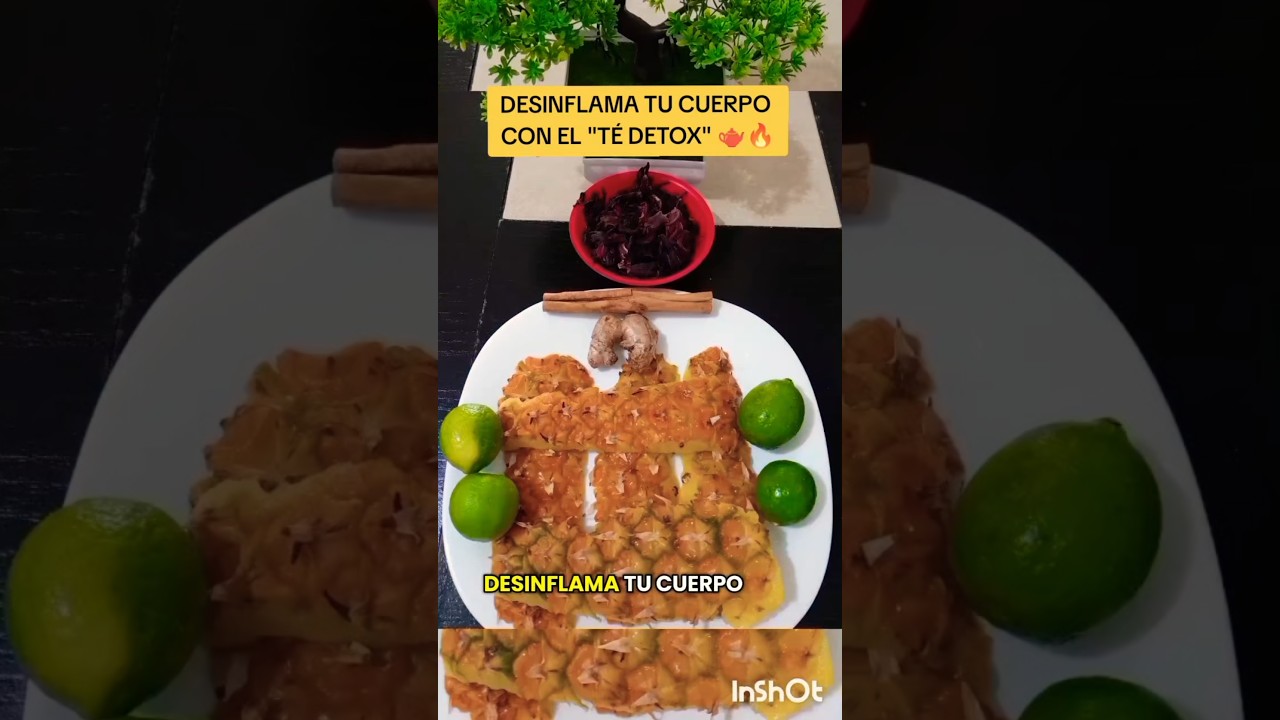 DESINFLAMA TU CUERPO 🔥 #tedetox #infusions #salud