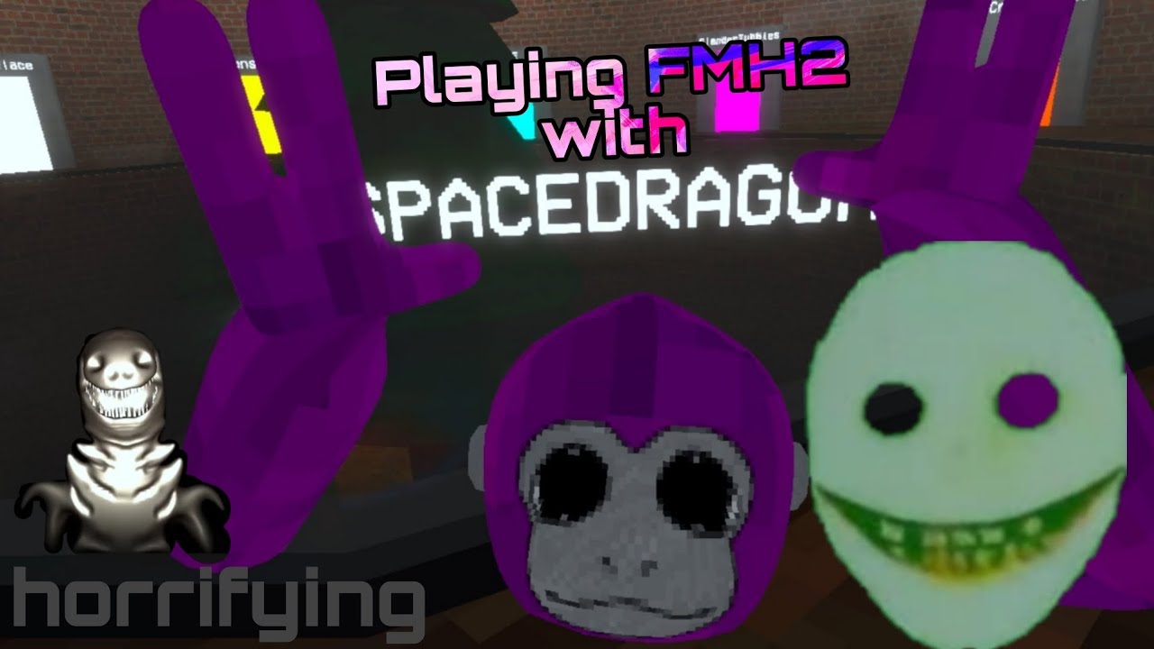 Playing Fun Monkey Horror 2 with SPACEDRAGONS