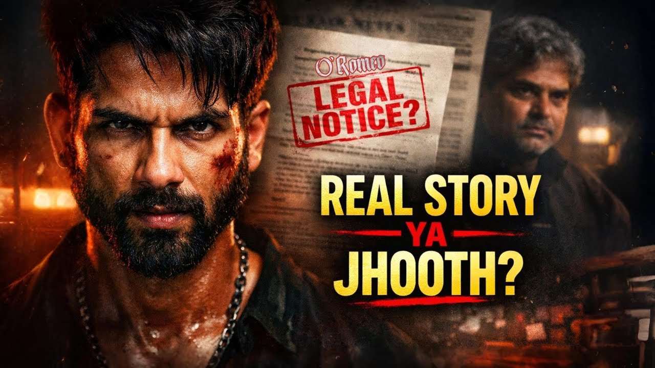 O ROMEO Real Story Hai Ya Jhooth? | Legal Notice Explained | Shahid Kapoor Film Truth
