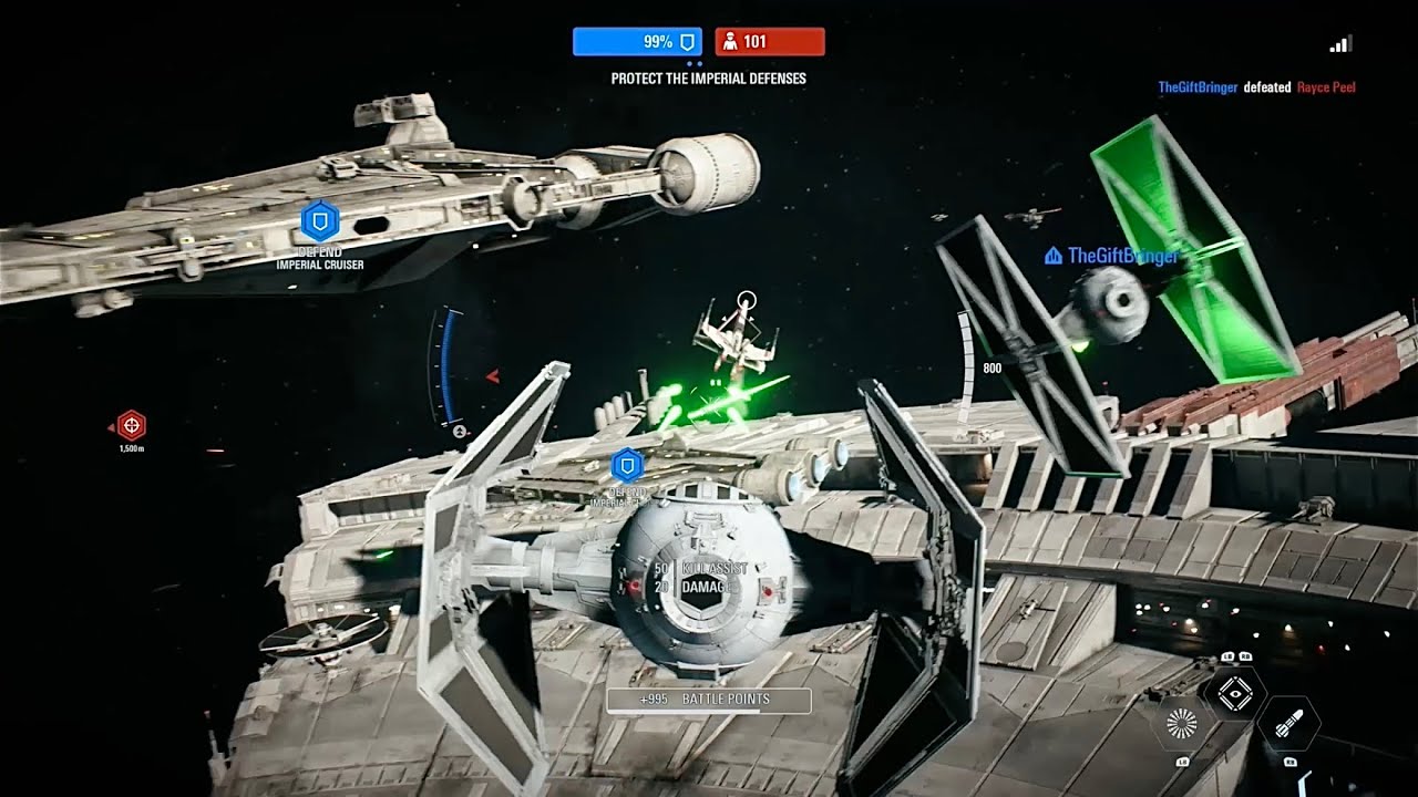 Star Wars Battlefront 2: Starfighter Assault Gameplay (No Commentary)