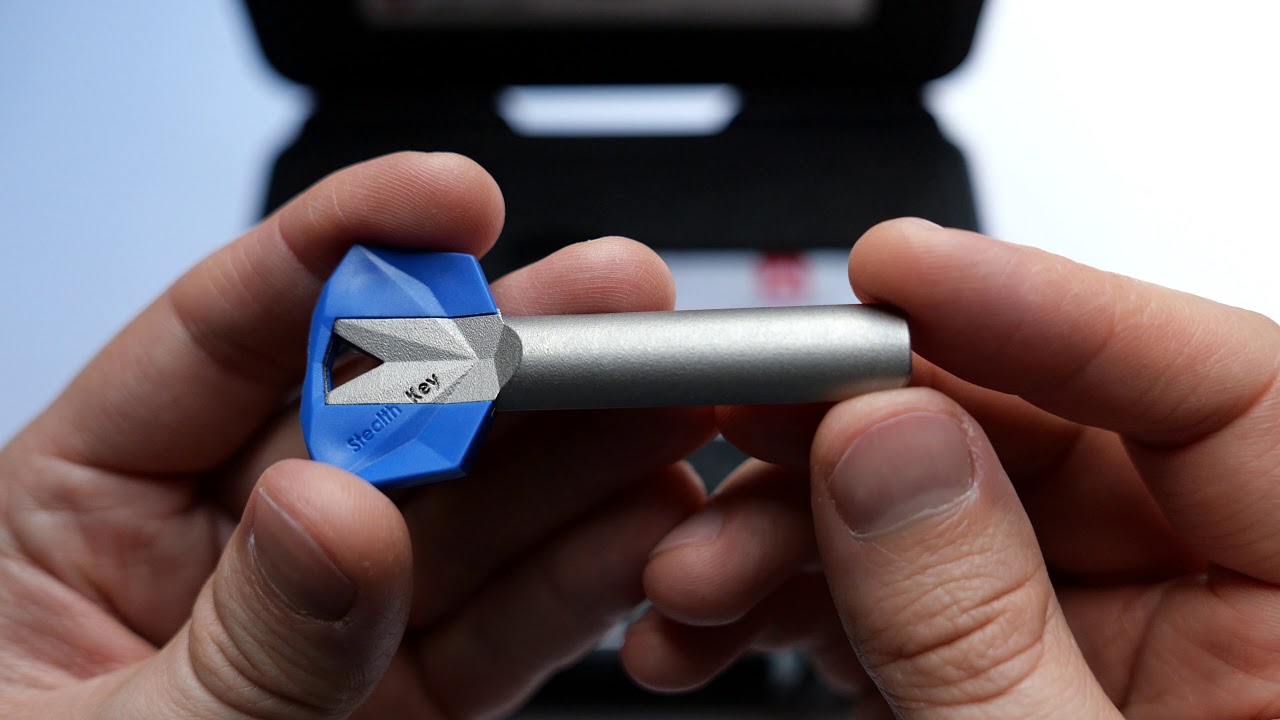Stealth Key made by UrbanAlps - High Security Euro Profile Cylinder Lock