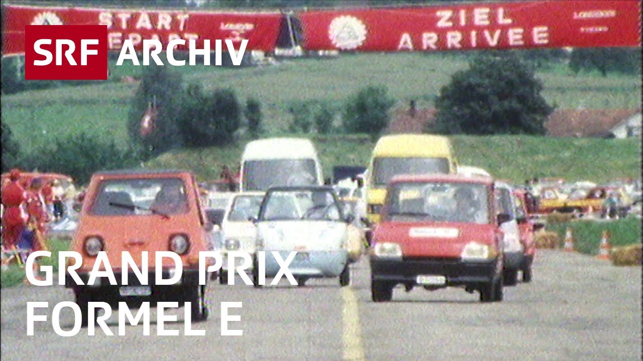 Grand Prix Formel-E in Emmen (1988) | Solarmobile und Elektrofahrzeuge | SRF Archiv