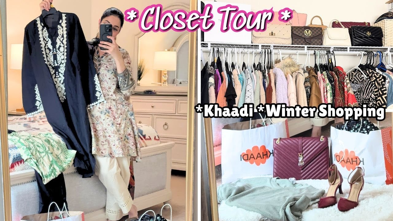 *WINTER* CLOSET TOUR 2024 ~ *KHAADI* Winter Fashion My Top Pick