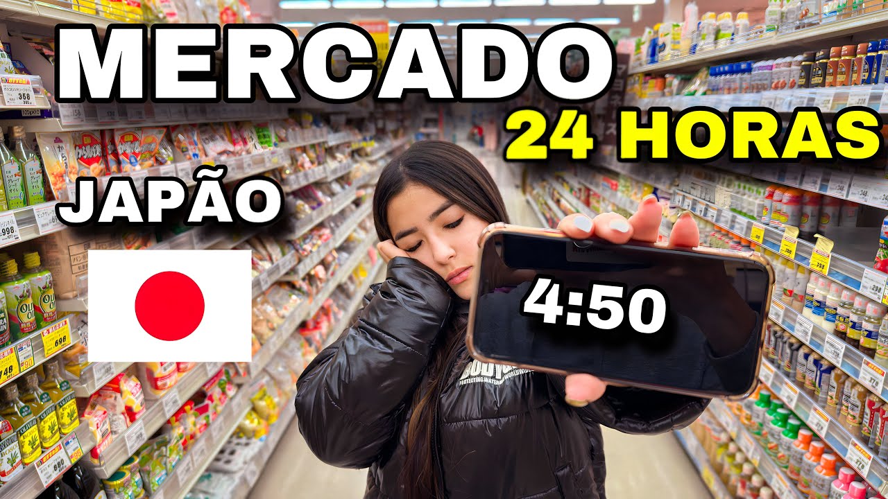 MADRUGADA NO MERCADO DO JAPÃO SEM NINGUÉM!