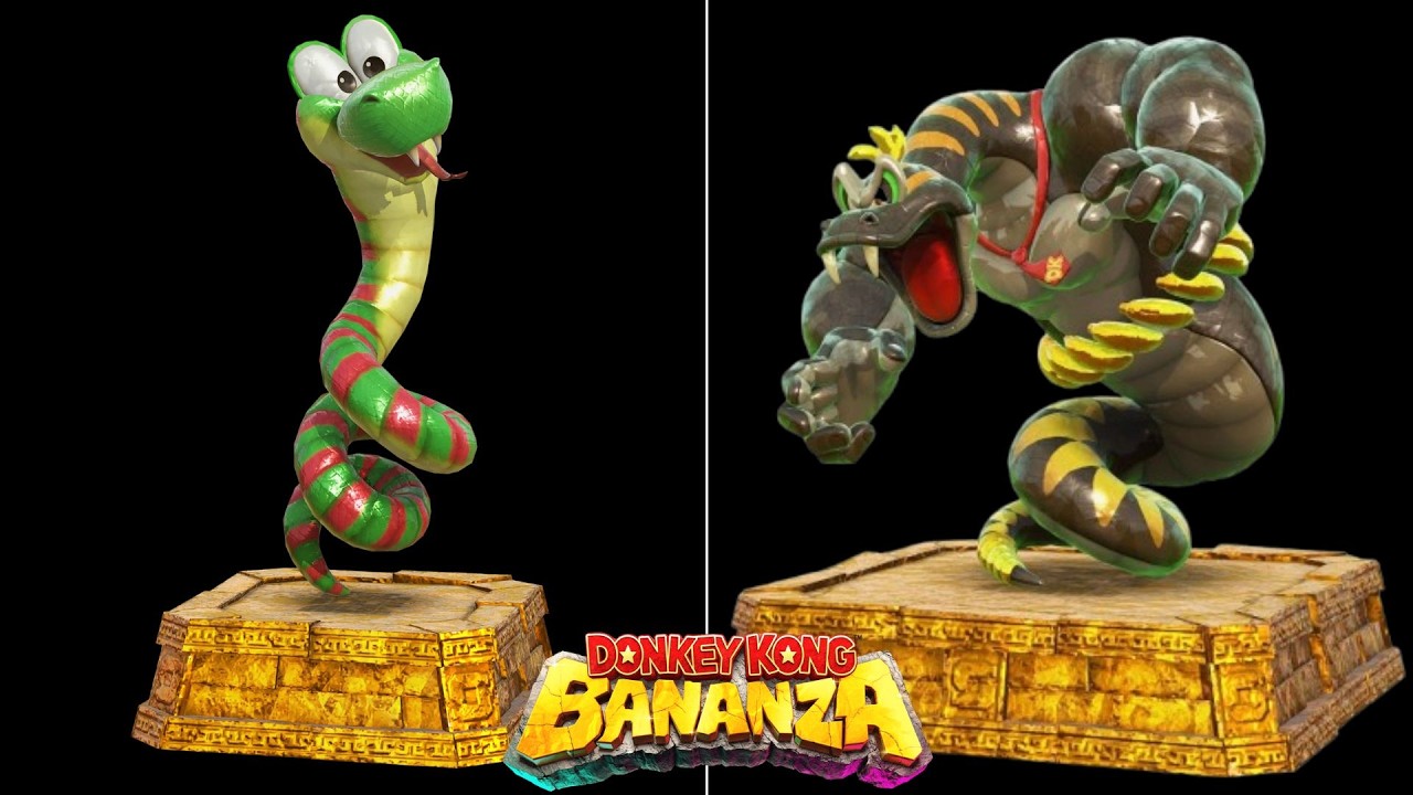 Donkey Kong Bananza // How To Unlock Rattly & Snake Bananza Statues (Rattlin' Snake Bananza Event)