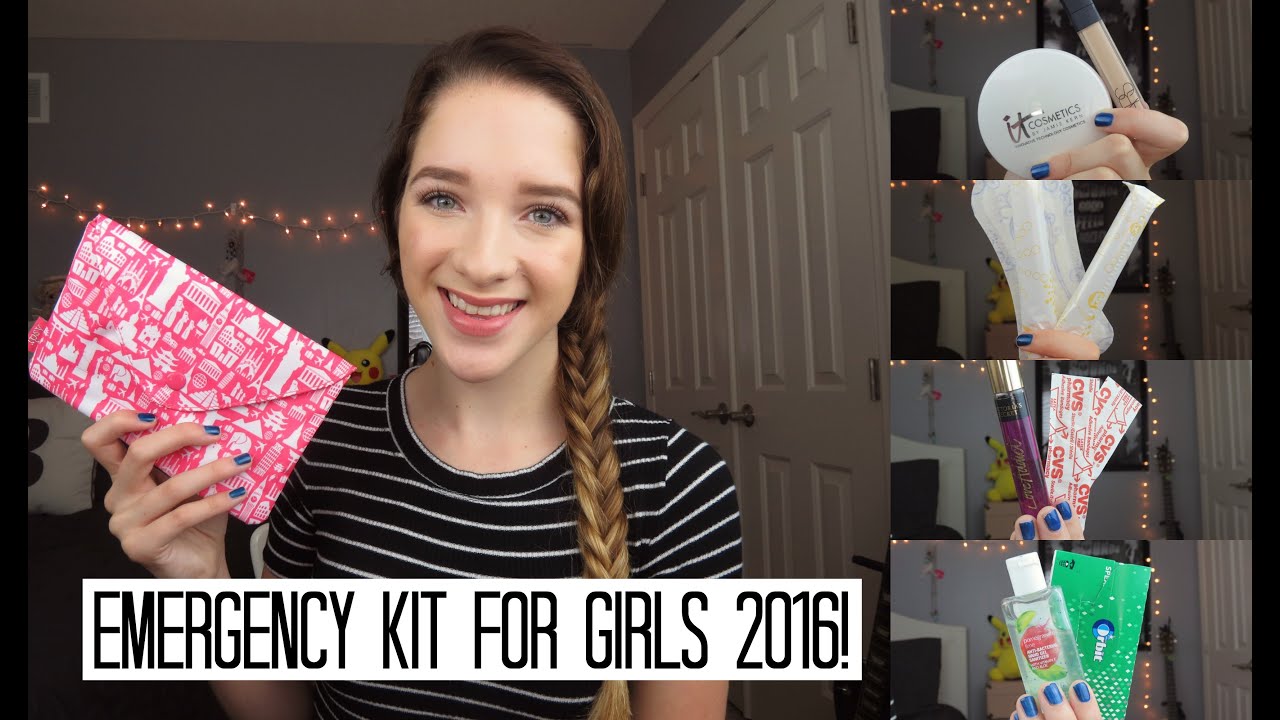 Back To School: Emergency Kit For Girls 2016!